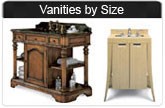 Vanities by Size Vanities by Size