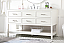  60 inch Single Bathroom Vanity in White with Color Option
