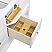 James Martin Breckenridge 60" Double Vanity, Bright White with Countertop Options and Mirror Option