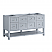 James Martin Breckenridge 60" Single Vanity, Serenity Blue with Countertop Options and Mirror Option