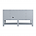 James Martin Breckenridge 60" Single Vanity, Serenity Blue with Countertop Options and Mirror Option