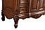 48 in. Single Bathroom Vanity Set in Teak Finish