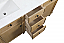 60-inch Adelina Natural Antique Oak Traditional Modern Double Bath Vanity