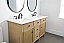 60-inch Adelina Natural Antique Oak Traditional Modern Double Bath Vanity