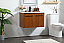 Adelina 30 inch Single Bathroom Vanity in Teak