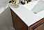 Adelina 30 inch Single Bathroom Vanity in Teak