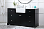 Modern Fitting 60 inch Single Bathroom Vanity in Black