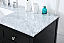 Modern Fitting 60 inch Single Bathroom Vanity in Black