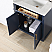 Issac Edwards Collection 30" Single Bathroom Vanity in Royal Blue with Grain White Stone Countertop and Mirror Option