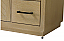 Modern Fitting 42 inch Single Bathroom Vanity in Linen Oak with 5 Finish Options