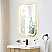 LV 24x36" Octogan Frameless Modern LED Bathroom Vanity Mirror