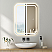 LV 36x30" Octogan Frameless Modern LED Bathroom Vanity Mirror