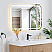 LV 48x30" Octogan Frameless Modern LED Bathroom Vanity Mirror