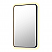 LV 24"x36" Vanity LED Lighted Wall Mirror in Matte Black Aluminum Framed 