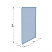 LV 24" Rectangle Frameless Modern Design LED Bathroom Vanity Mirror