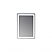 LV 24" Rectangle Frameless Modern Design LED Bathroom Vanity Mirror