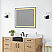 LV 36" Rectangle Frameless Modern Design LED Bathroom Vanity Mirror