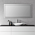 LV 60" Rectangle Frameless Modern Bathroom/Vanity LED Lighted Wall Mirror