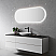 LV Oval 60" Frameless Modern Bathroom/Vanity LED Lighted Wall Mirror