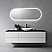 LV Oval 60" Frameless Modern Bathroom/Vanity LED Lighted Wall Mirror