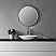 LV Round 24" Framed in Brushed Gold Modern Bathroom/Vanity LED Lighted Wall Mirror