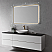  LV Rectangle 48" Framed in Brushed Gold Modern Bathroom/Vanity LED Lighted Wall Mirror