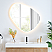 LV Novelty 39" Frameless Modern Bathroom/Vanity LED Lighted Wall Mirror