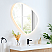 LV Novelty 39" Frameless Modern Bathroom/Vanity LED Lighted Wall Mirror