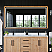  LV 72"x36" Rectangular Anti-Fog Dimmable Modern LED Lighted Wall Mirror in Matte Black Aluminum Framed