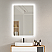 LV 24"x36" Rectangular Frameless Anti-Fog Dimmable Modern Bathroom/Vanity LED Lighted Wall Mirror