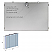 LV 48" Rectangle Frameless Surface-Mount/Recessed LED Lighted Bathroom Medicine Cabinet