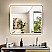 LV 36"x32" Rectangular Surface-Mount/Recessed LED Lighted Bathroom Black Aluminum Mirror Medicine Cabinet