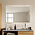  LV 48"x32" Recessed LED Lighted Bathroom Black Aluminum Mirror Medicine Cabinet