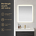 LV 32 in. W x 36 in. H Rectangular Acrylic Frameless LED Wall Mount Bathroom Vanity Mirror