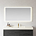 LV 60 in. W x 32 in. H Rectangular Acrylic Frameless LED Wall Mount Bathroom Vanity Mirror