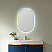 LV 24'' Oval LED Lighted Accent Bathroom/Vanity Wall Mirror