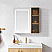 LV 30 in. W x 29.5 in. H Rectangular Medicine Cabinet with Aluminum Frameless LED Mirror