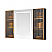  LV 47.2 in. W x 29.5 in. H Rectangular Medicine Cabinet with Aluminum Frameless LED Mirror