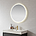 LV 32 in. W x 32 in. H circular Aluminum Frameless LED Wall Mount Bathroom Vanity Mirror