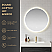 LV 32 in. W x 32 in. H circular Aluminum Frameless LED Wall Mount Bathroom Vanity Mirror