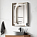 LV 24 in. W x 32 in. H Rectangular Medicine Cabinet with Aluminum Frameless LED Mirror