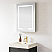 LV 24 in. W x 32 in. H Rectangular Medicine Cabinet with Aluminum Frameless LED Mirror