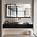  LV 60 in. W x 32 in. H Rectangular Medicine Cabinet with Aluminum Frameless LED Mirror