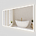  LV 70 in. W x 36 in. H Frameless LED Perimeter Lighted Bathroom Vanity Mirror with Dimmer and Defogger