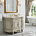 Adelina Collection 48" Essex Single Bathroom Vanity in Parchment Finish with Marble Top
