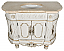 Adelina Collection Essex Single Bathroom Vanity with Marble Top 48" in Chaulk White Finish