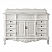 Adelina 56" Morton Antique Style White Single Sink Bathroom Vanity with Quartz top, Backsplash and Mirror Option