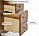 36" Bath Vanity Set in Chestnut Oak Finish with Alpine White Quartz Top