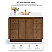 48" Bath Vanity Set in Chestnut Oak Finish with Alpine White Quartz Top