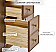 48" Bath Vanity Set in Chestnut Oak Finish with Alpine White Quartz Top